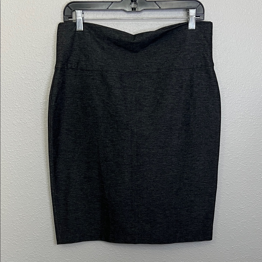 Eileen Fisher Foldover Short Skirt Gray Size Medium NWT